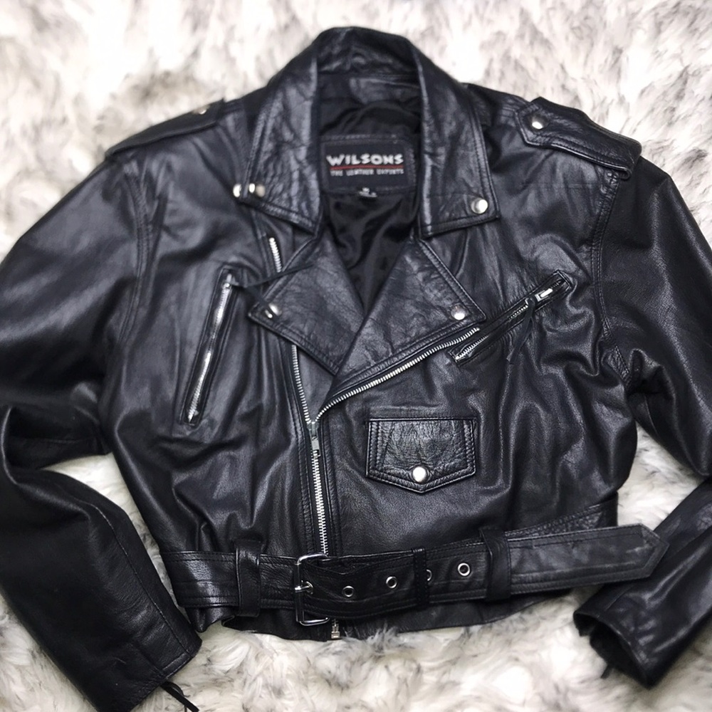 Vintage Wilsons Moto Jacket - Picture 4 of 5